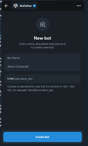 Bot Username